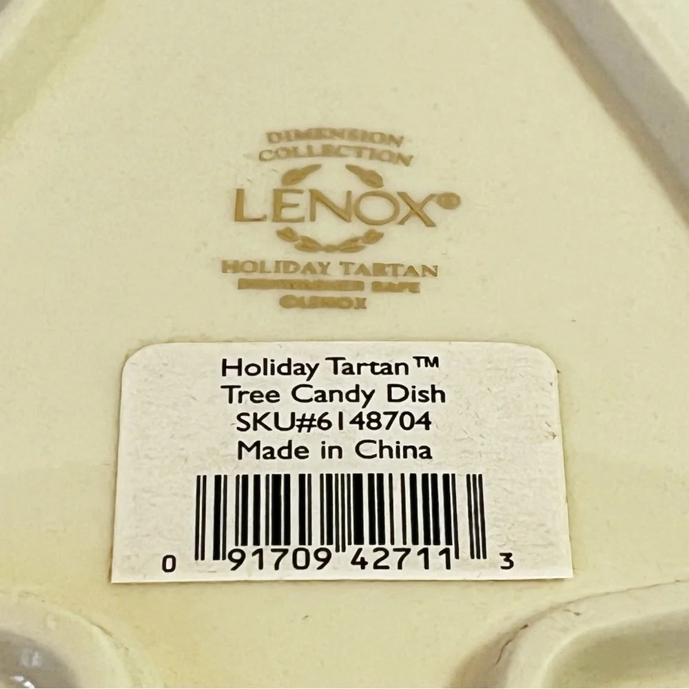 Lenox Holiday Tree Candy Dish – Original Box – Elegant Christmas Table Decor